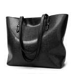 Fashion Oil Wax Leather Women Handbag